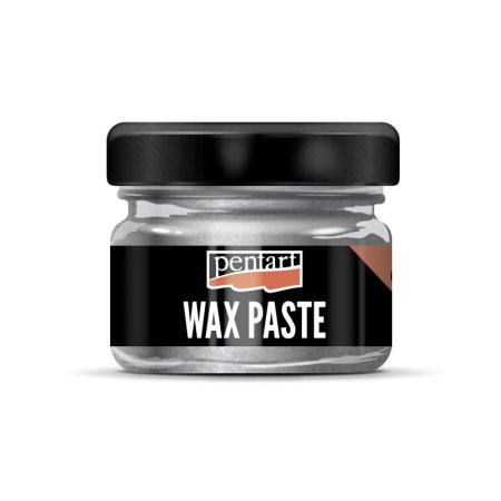 Lacuri/ Mediumuri - PASTA CEARA METALIZATA PENTART 20ML ARGINTIU 4427