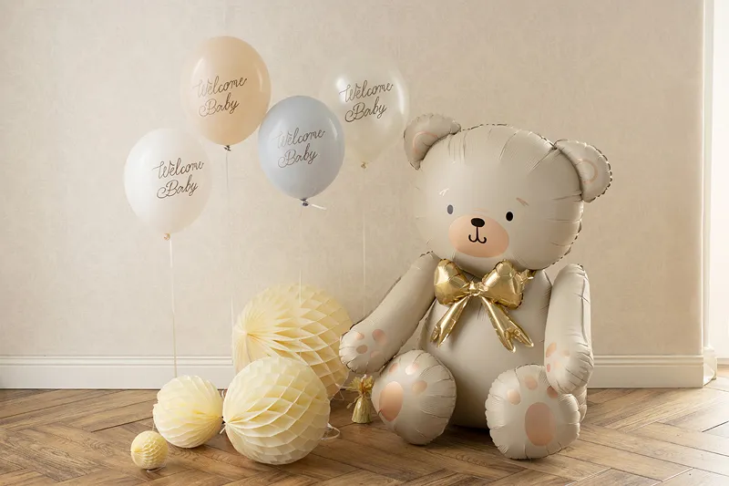 BALOANE Balloons 30 cm, Welcome Baby, blue mix, 6/SET SB14P-342-001-6 [2]