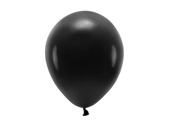 Baloane si accesorii - BALOANE Eco Balloons, 26cm, pastel black 100/set ECO26P-010