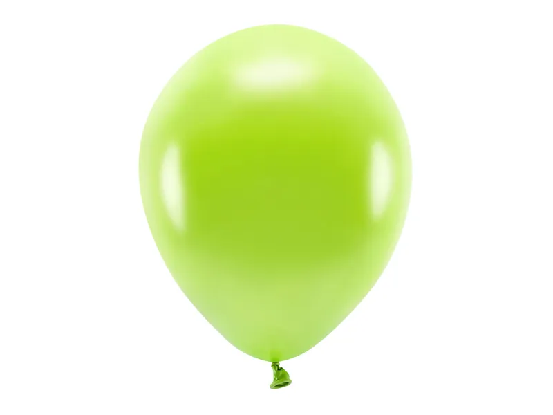Baloane de Craciun si An Nou - BALOANE Eco Balloons 30cm, metallic, green apple 10/set ECO30M-102J-10