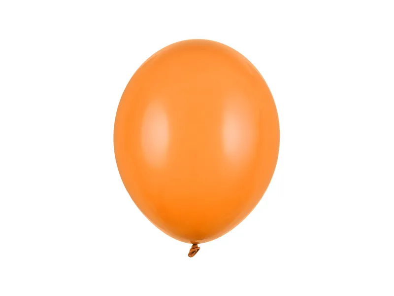 Baloane latex - BALOANE Strong Balloons 27cm, Pastel Mandarin Orange 10/set SB12P-005-10