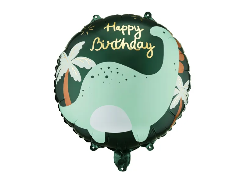 Baloane diverse - BALON FOLIE ALUMINIU Disc Brontosaurus, 35x35cm, mix FB360
