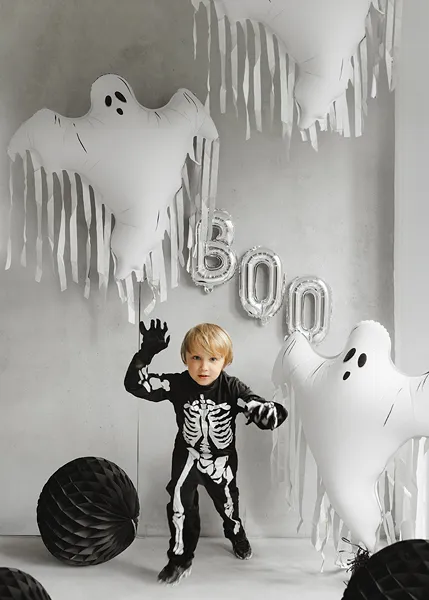 BALON FOLIE ALUMINIU Ghost with Tassels, 93 x 86cm, mix FB302 [1]