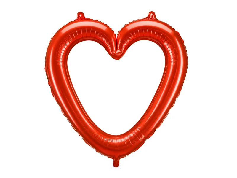 BALON FOLIE ALUMINIU Heart-shaped, 86x83.5cm, red FB207P-007 [2]