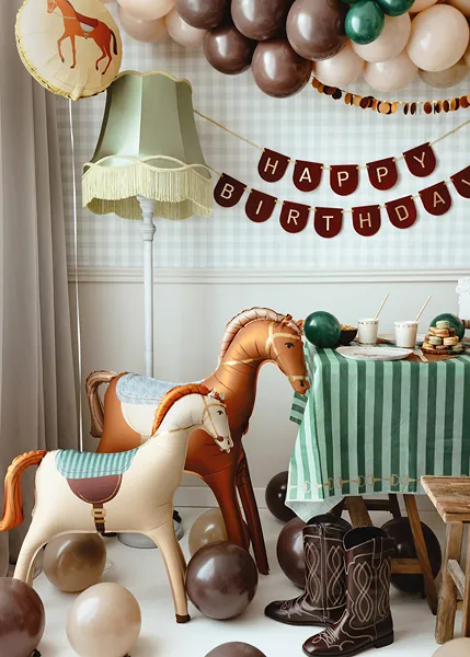 PD BALON FOLIE ALUMINIU Horse, 86.5x73cm, mix FB275 [3]