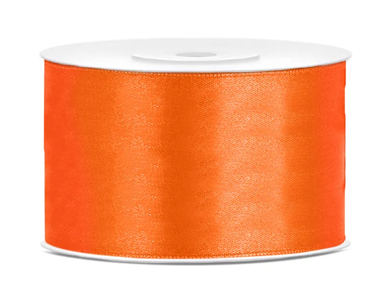 Banda satin - BANDA SATIN, Satin Ribbon, orange, 38mm/25m TS38-005