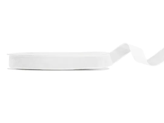 Import - BANDA VELUR, Velur ribbon, white, 15mm/10m TW15-008