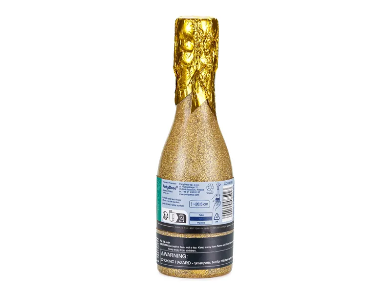PD CONFETTI CANNON Champagne, Gold, 20.5cm TUKSZ20-019 [1]