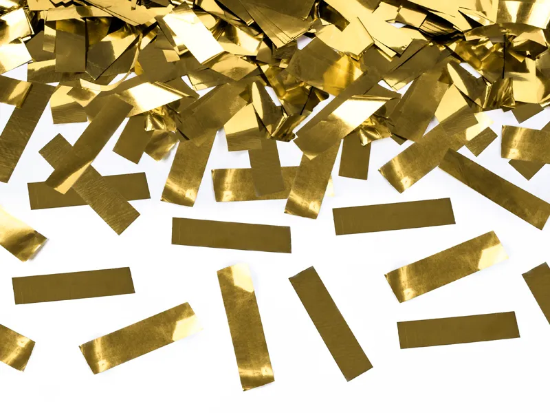 CONFETTI cannon, gold, 28cm TUKM28-019 [1]