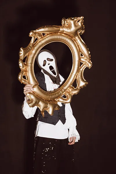 MASCA, Halloween hooded mask, 18 x 31cm, mix MAS14 [1]