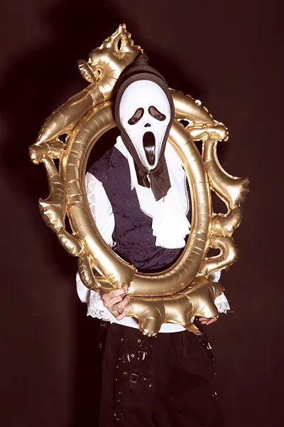 MASCA, Halloween hooded mask, 18 x 31cm, mix MAS14 [3]