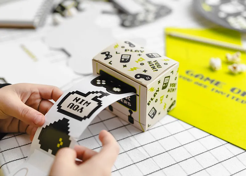 MINI ROLA STICKERE 270CM, 36 BUC, GAMER MIX, NR2 [2]