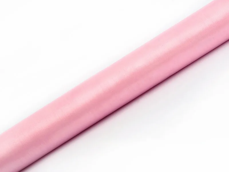 Botezuri, Gender reveal - PD ROLA DECORATIVA, ORGANZA, ROZ DESCHIS 0.36x9M ORP-081J