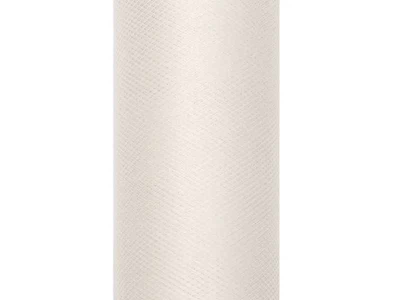 Organza floristica - PD ROLA DECORATIVA, TUL, CREM 0.15x9M TIU15-079
