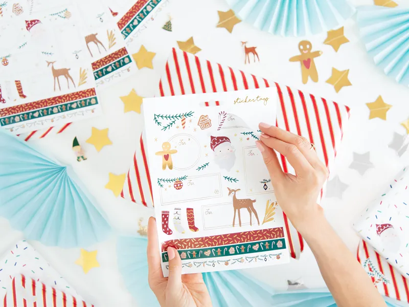 STICKER DECOR Christmas, Santa, mix NP4 [1]