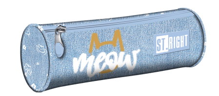 Penare, Etuiuri, Necessaire - Penar Cilindric St.Right PU-01 Meow Mood 301025