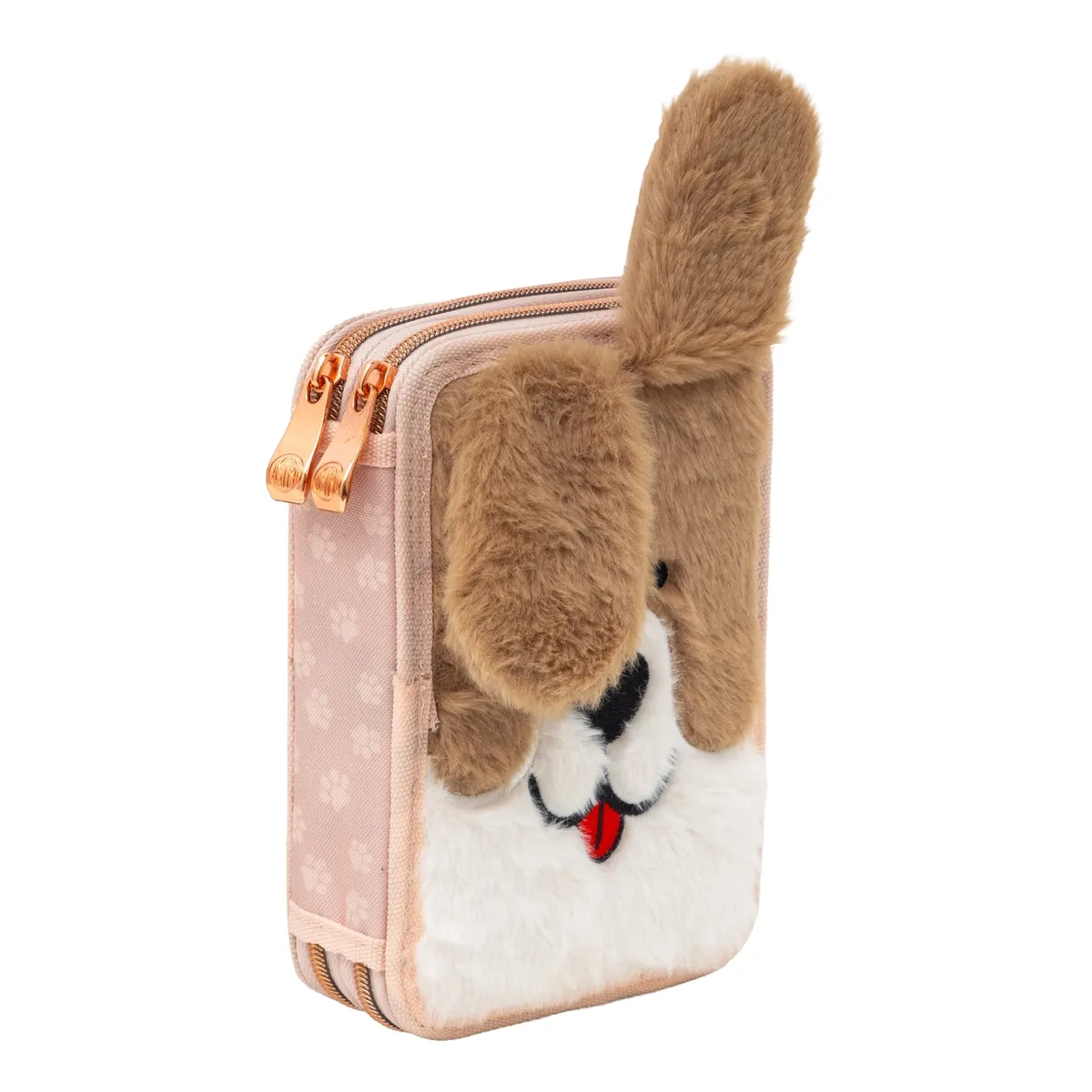 RECHIZITE SCOLARE IPB - Penar Echipat 2 Fermoare Astrabag Fluffy Puppy
