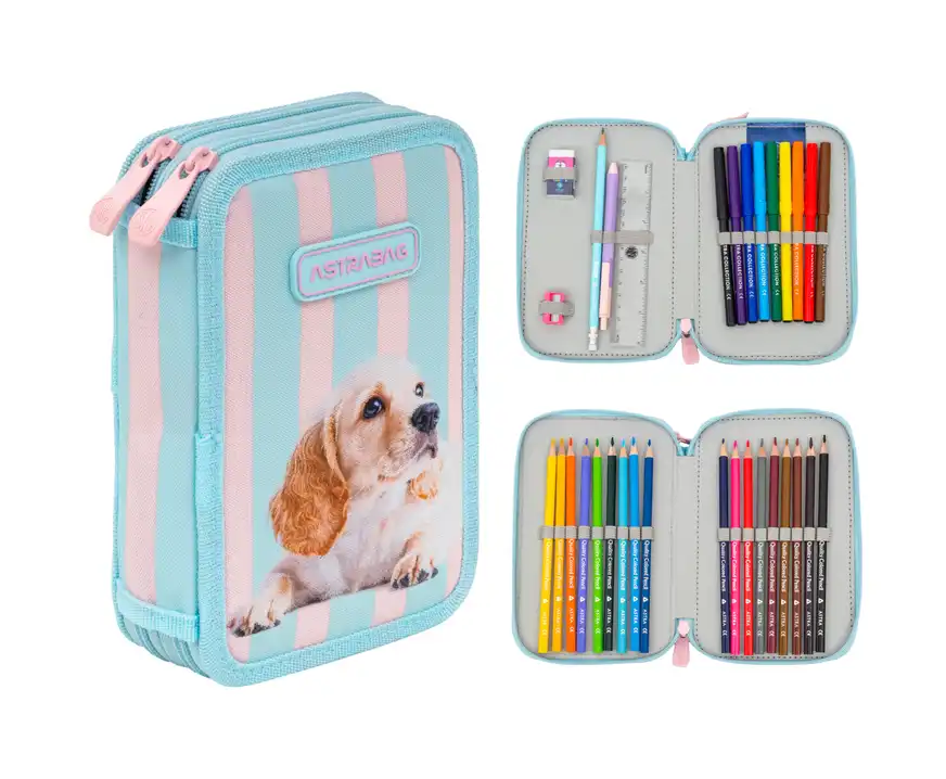 Penar Echipat 2 Fermoare Astrabag Puppy Line [2]
