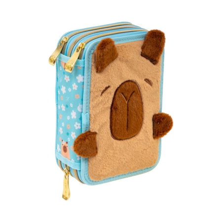 RECHIZITE SCOLARE IPB - Penar Echipat 3 Fermoare Astrabag Fluffy Capy