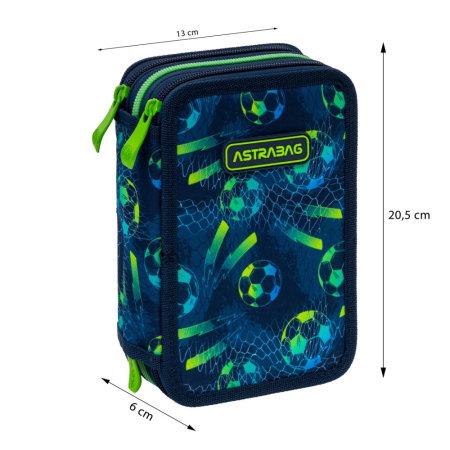 Penar Echipat 3 Fermoare Astrabag Football [8]