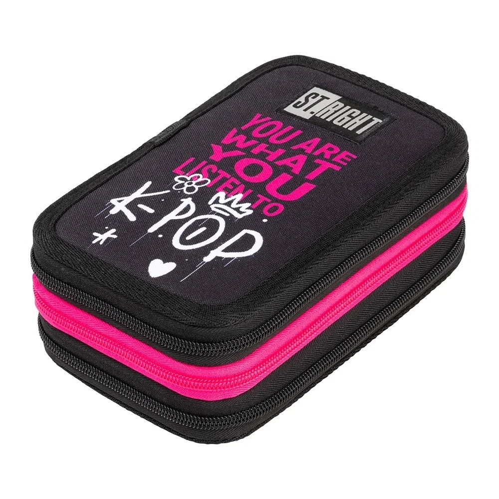 Penare, Etuiuri, Necessaire - Penar Echipat 3 Fermoare St.Right K-Pop Rhythm 301186 -