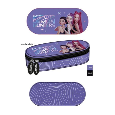 Penar Neechipat Oval 1 Fermoar K-POP Demon Hunters Violet [2]