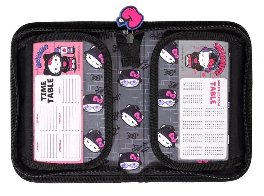 Penar Neechipat 1 Fermoar 2 Extensii Hello Kitty Grey [1]