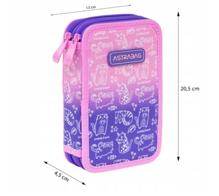 Penar Neechipat 2 Fermoare AstraBag Kitty AC2 [2]