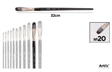 FINE ARTS&GRAPHICS - PENSULA PROFESIONALA IPB VF. SINTETIC LIMBA DE PISICA NR. 20 PP298-10