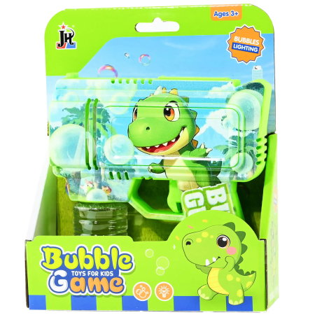 Pistol Baloane Săpun Dino 14cm cu Lumini 55545 - ipb.ro [1]