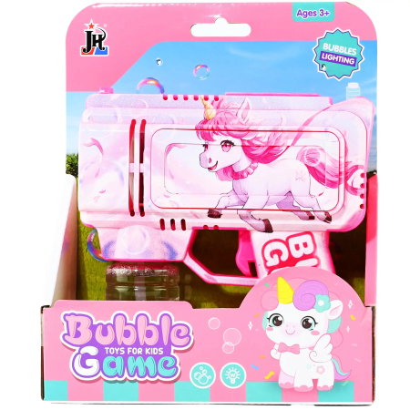 Pistol Baloane Săpun Unicorn 14cm cu Lumini 55544 - ipb.ro [1]