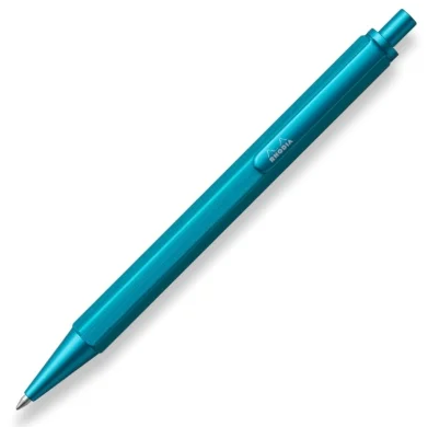 Pixuri si rollere lux - PIX CLICK 0.7MM RHODIA SCRIPT METALIC TURQUOISE 9386C