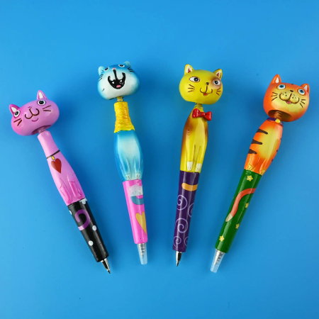 Instrumente pentru scris kids - PIX CU GEL BOBBLE HEAD PISICUTA 11115