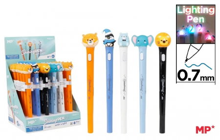 Instrumente pentru scris kids - PIX IPB CU LED FANTASY ANIMALE PE267-17