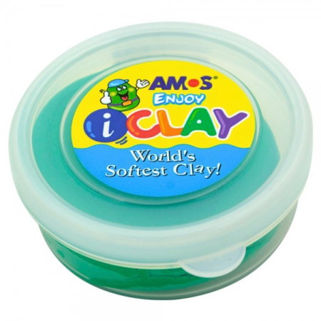 Foam clay, silk clay - Plastilina Amos 18g Verde P104