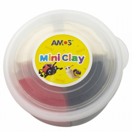 Set Plastilina Amos Catelus 4 Culori 30g P2394 [2]