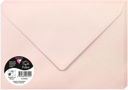 Plicuri Colorate - Set 20 Plicuri Clairefontaine C5 Opalin - 5342C