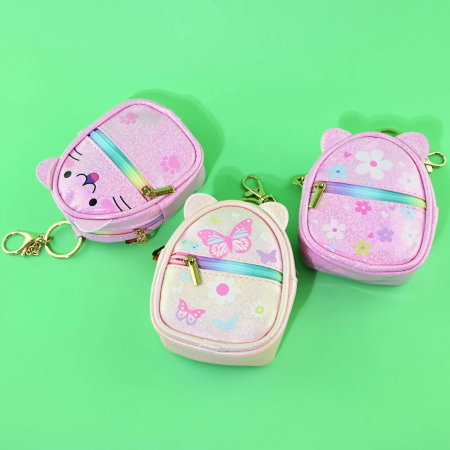 RECHIZITE SCOLARE IPB - Portmoneu Mini Rucsac Enchanted 10.5cm 32052 - Asortat Sclipici