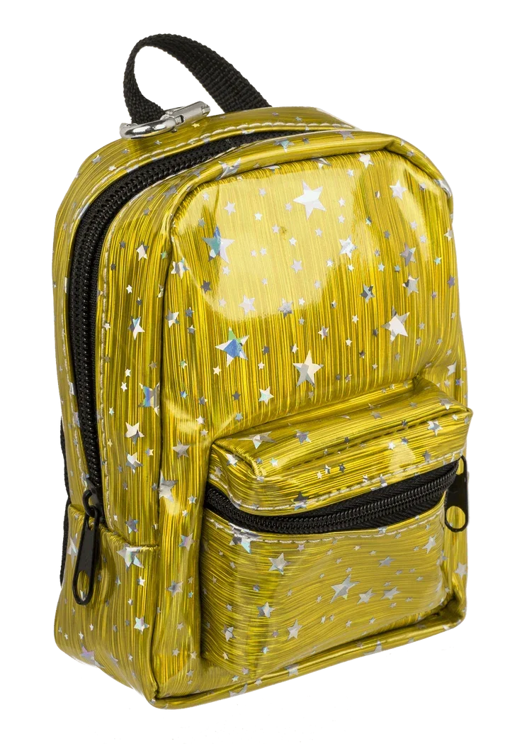 Portmoneu Mini Rucsac 11.5x14cm Culori Metalice [3]