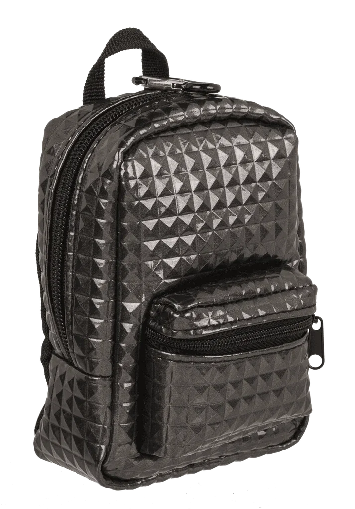 Portmoneu Mini Rucsac 11.5x14cm Culori Metalice [1]