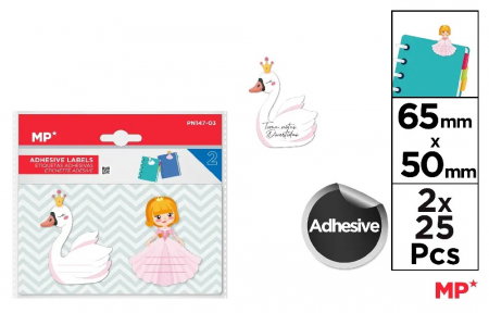 Etichete scolare si stickere - POST-IT TIP ETICHETE IPB 65*50MM 2*25BUC/SET PN147-03