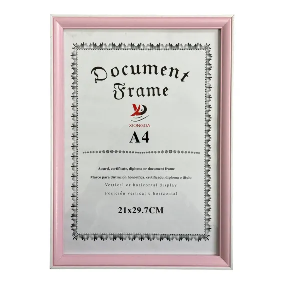 Rame Fotografie - RAMA FOTO A4 DIPLOMA ROZ 21*29.7CM  913-3