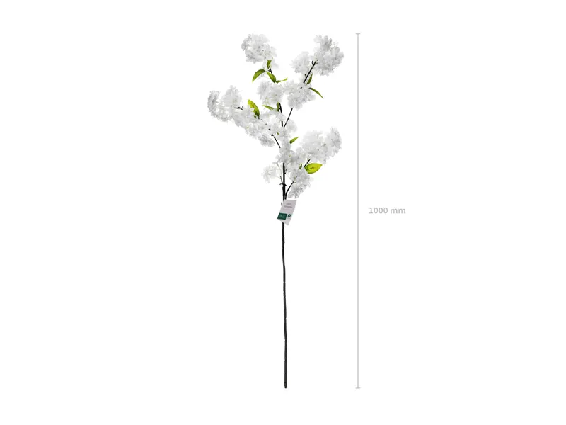 Ramură Artificială Cireș Înflorit Alb 97cm KWT2-008 [3]