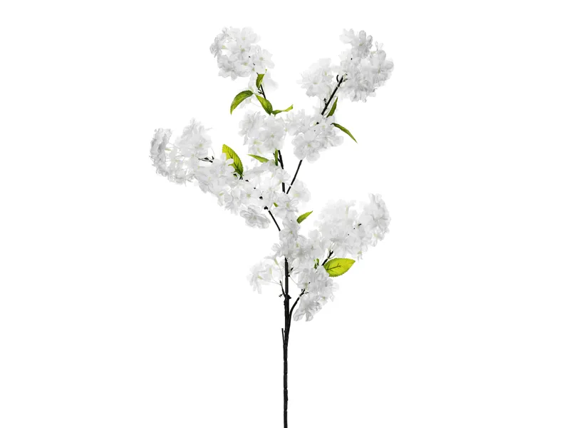 Articole Nunta, Bridal Party - Ramură Artificială Cireș Înflorit Alb 97cm KWT2-008