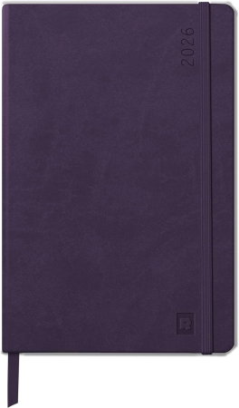 AGENDA A5 2026, DATATA SAPTAMANAL, CU ELASTIC, VIOLET 194737C [0]