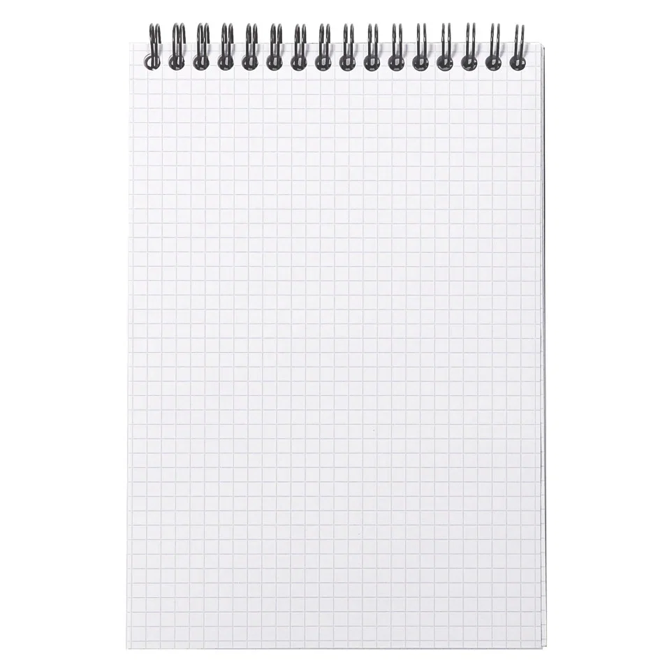 BLOC NOTES A5 SPIRA 80F AR BLACK RHODIA 16920C [1]