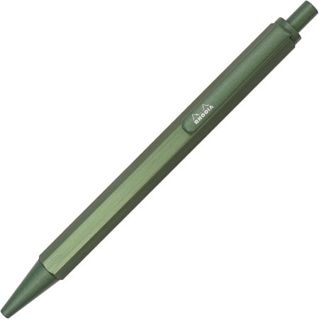 Pixuri si rollere lux - PIX CLICK 0.7MM RHODIA SCRIPT METALIC VERDE SALVIE 9387C