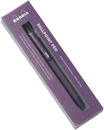 PIX CLICK 0.7MM RHODIA SCRIPT METALIC VIOLET INCHIS 9307C [2]