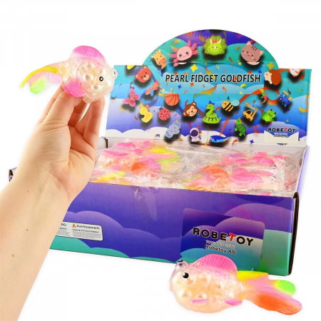 Import - ROB FIGURINA SQUISHY 11CM PESTE CU PERLE 54261