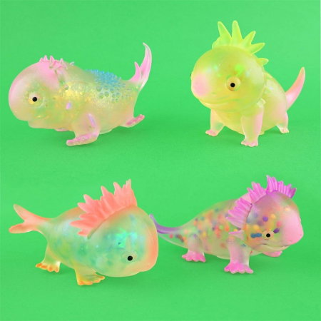 ARTICOLE COPII - ROB FIGURINA SQUISHY 12CM AXOLOTL CU MARGELE 41202